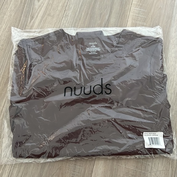 nuuds • Women's Long Sleeve Crewneck Bodysuit - Coffee - Coffee / M - Picture 6 of 9